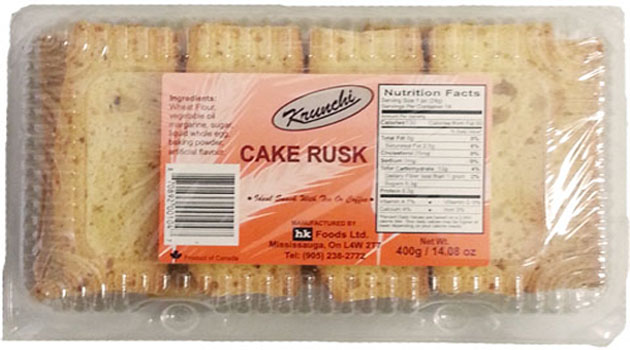 Cake Rusk 380g